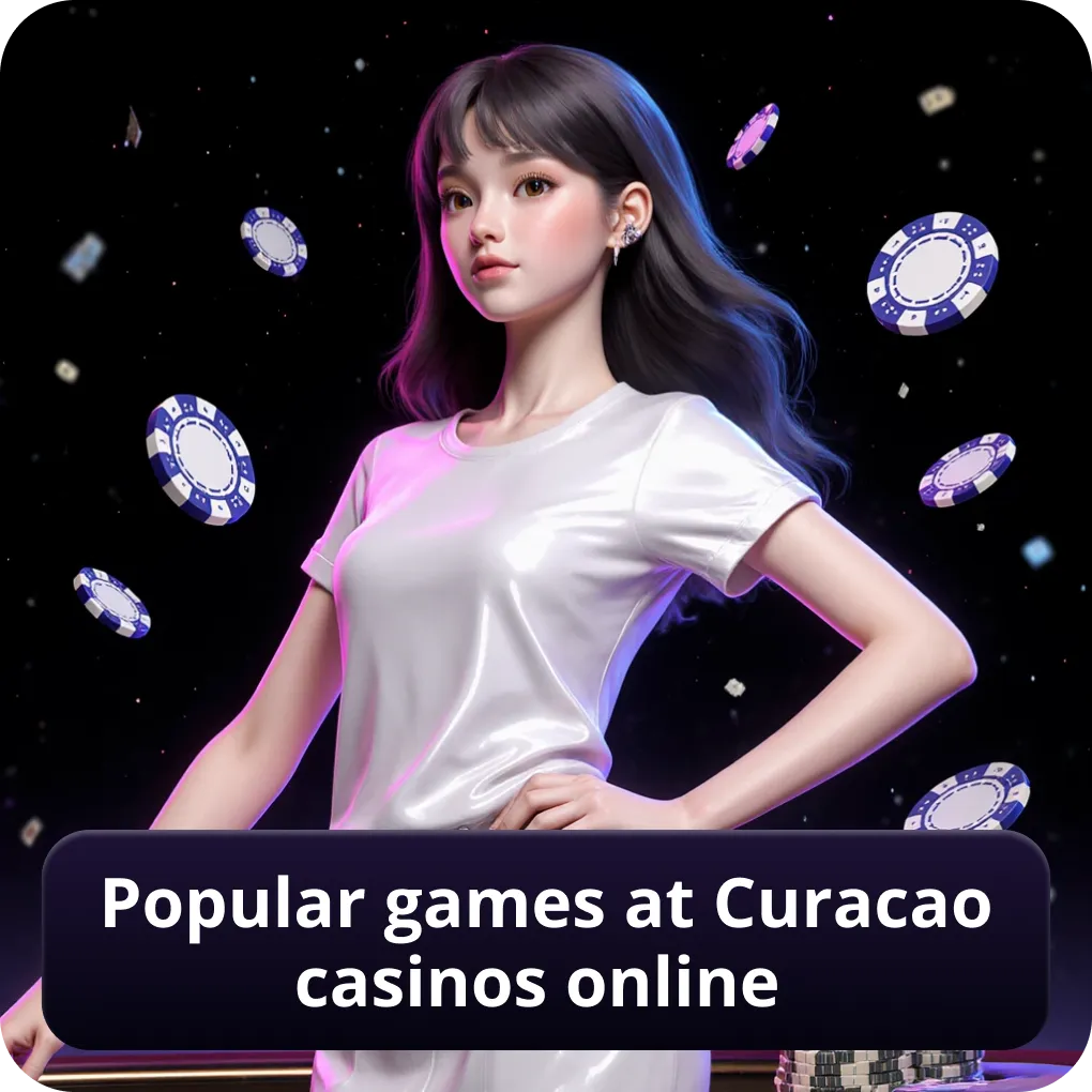 Popular games at Curacao casinos online