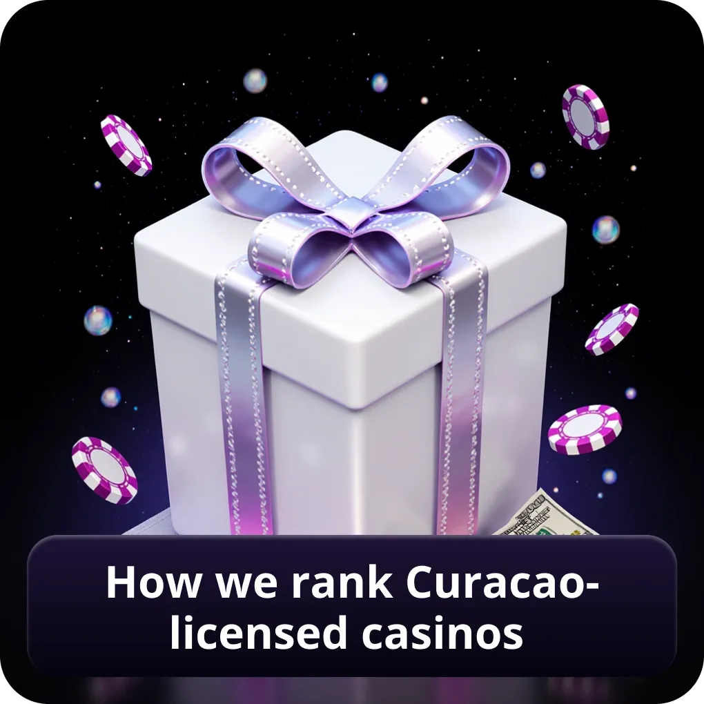 How we rank Curacao licensed casinos