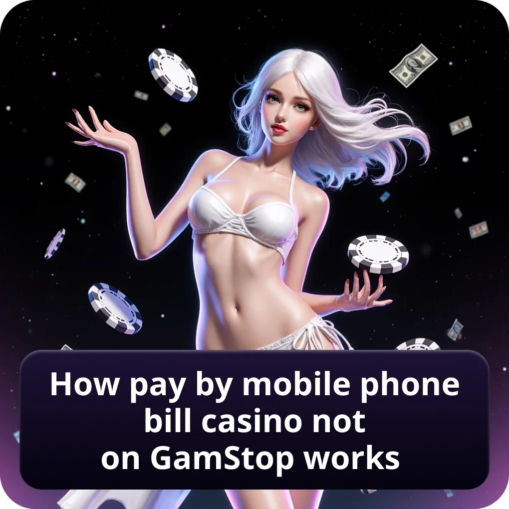 How pay by mobile phone bill casino not on GamStop works